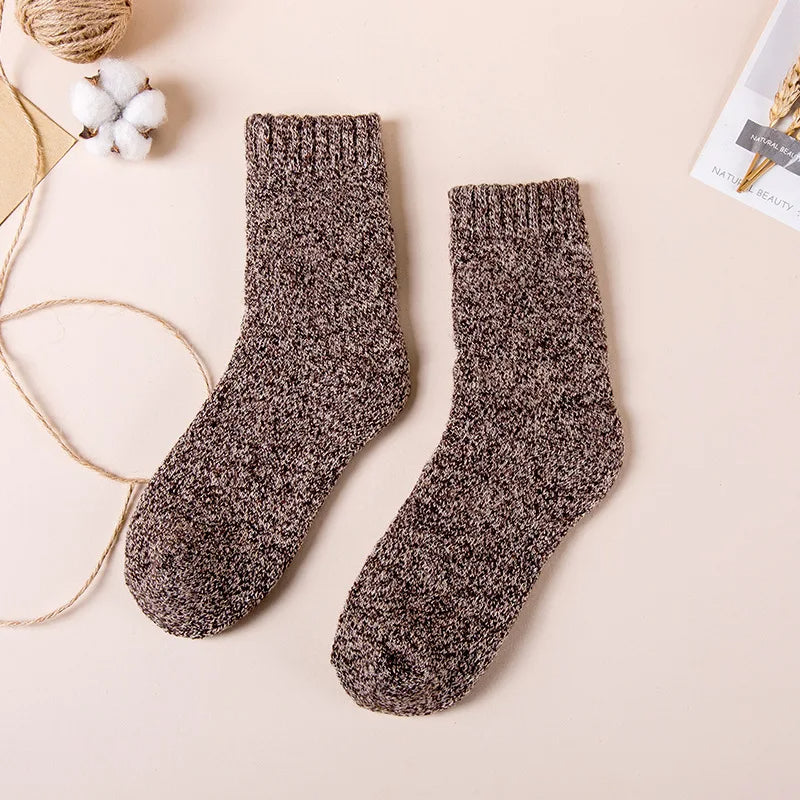 Elliot | Unisex Wool-Blend Winter Socks – Thermal, Soft & Everyday Cozy