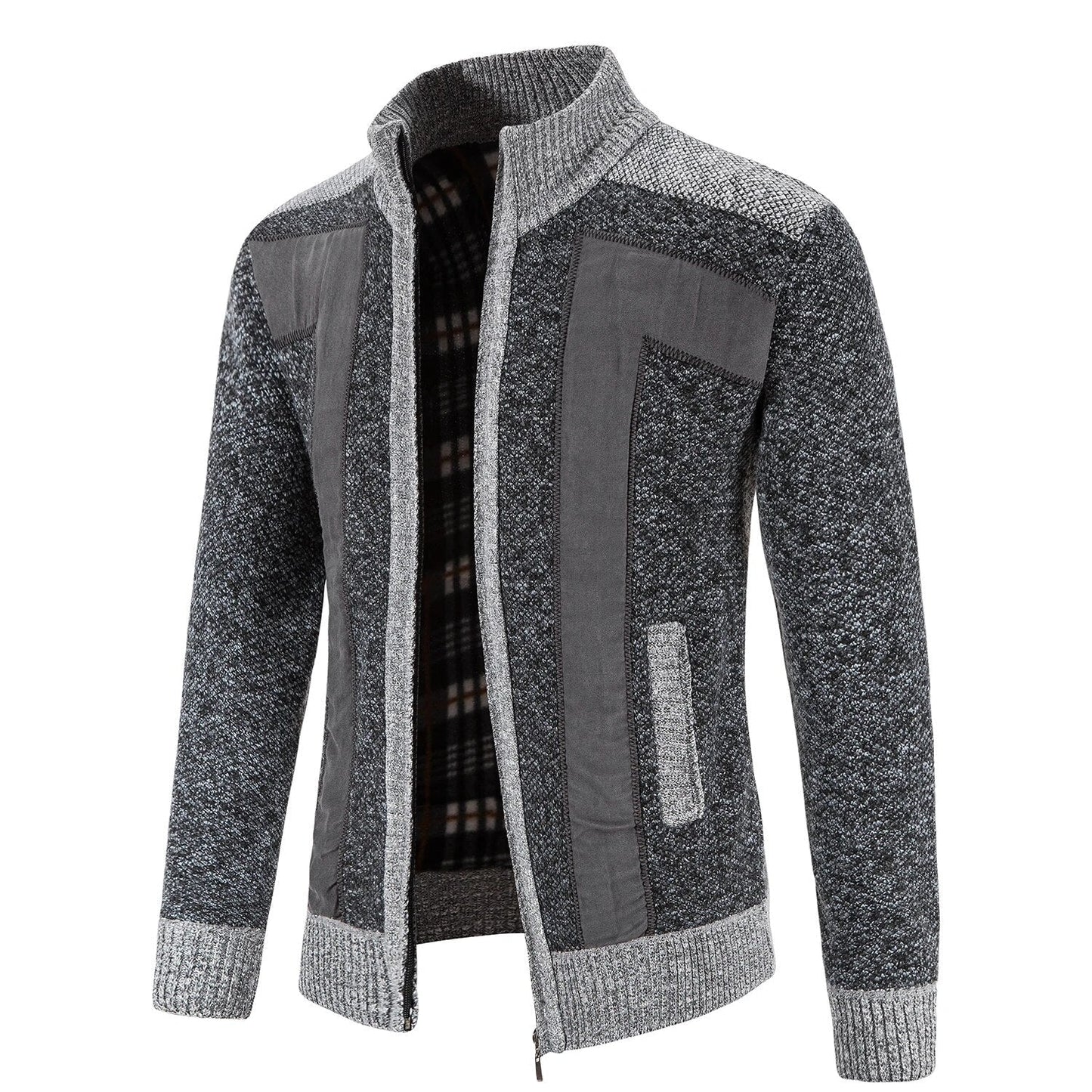 Liam | Men's Classic Knit Cardigan – Lightweight, Soft & Office-Ready