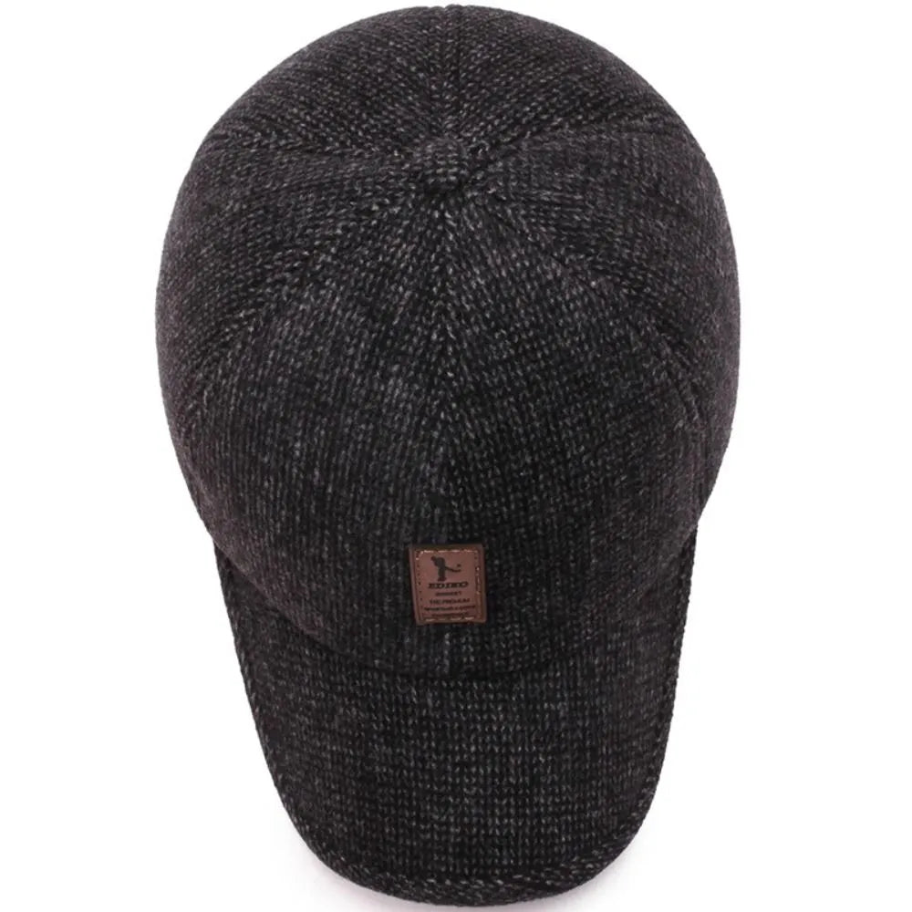 Danny | Men's Winter Cap – Warm & Windproof Hat with Ear Covers