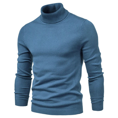 Niklaus | Men's Fitted Turtleneck Sweater – Sleek, Warm & Timeless