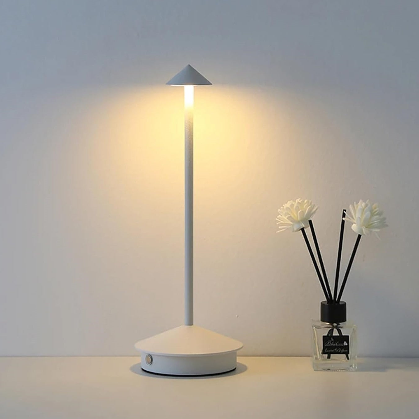 Orion | Minimalist LED Table Lamp – Adjustable Brightness & USB Rechargeable