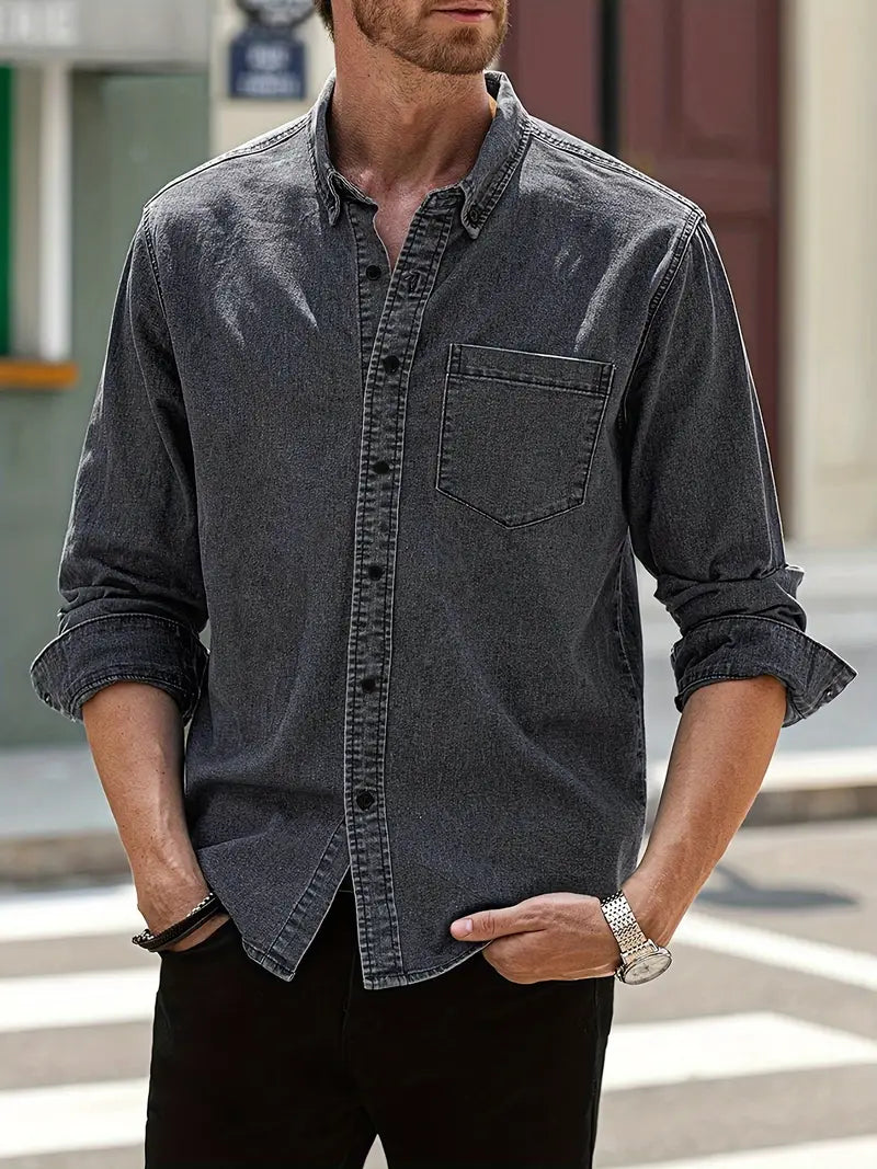 Marius Denim Shirt - Casual Fit