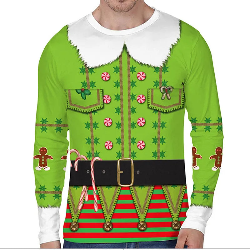 JollyVibes | Men's Fun Christmas Sweater – Festive, Cozy & Holiday-Ready