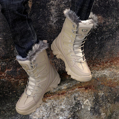 Flynn | Men's Water-Resistant Winter Boots – Warm, Durable & Snow-Ready