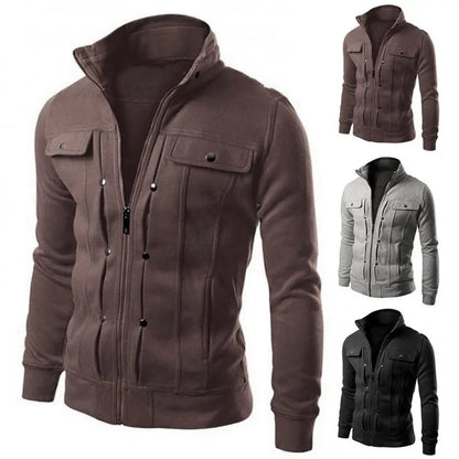 Samuel | Men's Fleece-Lined Winter Jacket – Durable, Windproof & Perfect for Outdoors