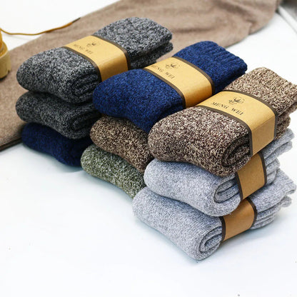 Elliot | Unisex Wool-Blend Winter Socks – Thermal, Soft & Everyday Cozy