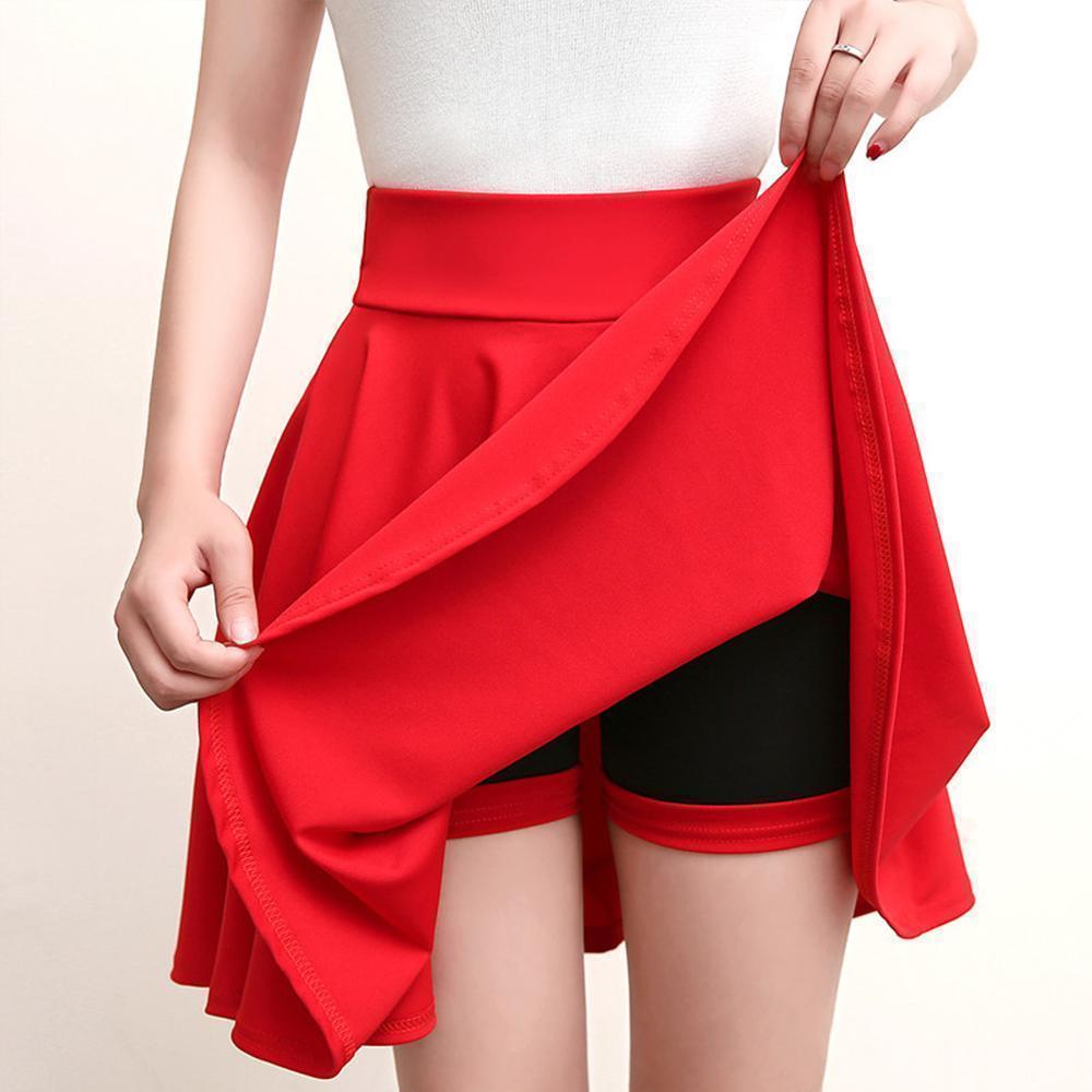 Evie | Women's A-Line Pleated Skort - Comfortable & Trendy