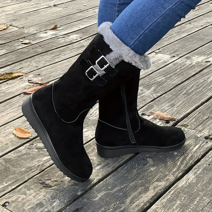 Belinda | Women's Fleece-Lined Winter Boots – Warm, Cozy & Snow-Ready