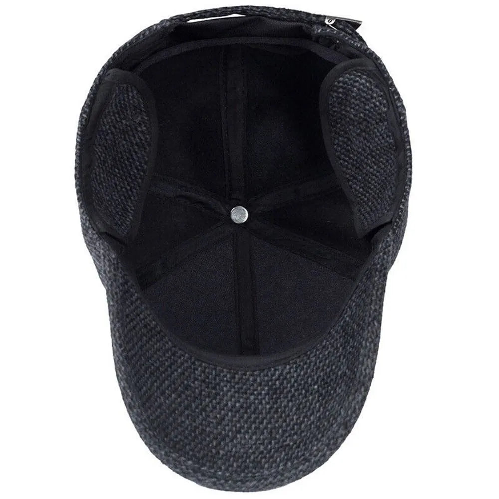 Danny | Men's Winter Cap – Warm & Windproof Hat with Ear Covers