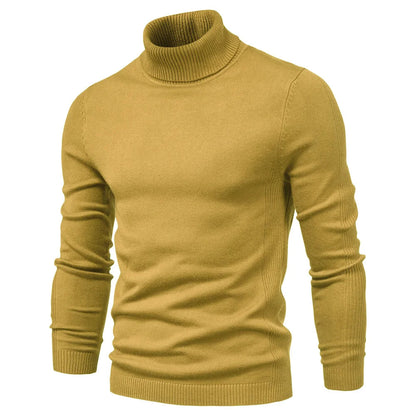 Niklaus | Men's Fitted Turtleneck Sweater – Sleek, Warm & Timeless