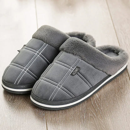 Miller | Men's Slip-On Slippers – Cozy & Warm Indoor Comfort Shoes