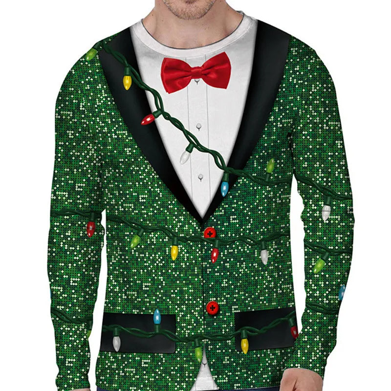 JollyVibes | Men's Fun Christmas Sweater – Festive, Cozy & Holiday-Ready