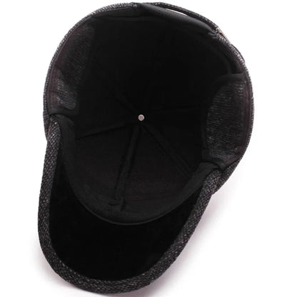 Danny | Men's Winter Cap – Warm & Windproof Hat with Ear Covers