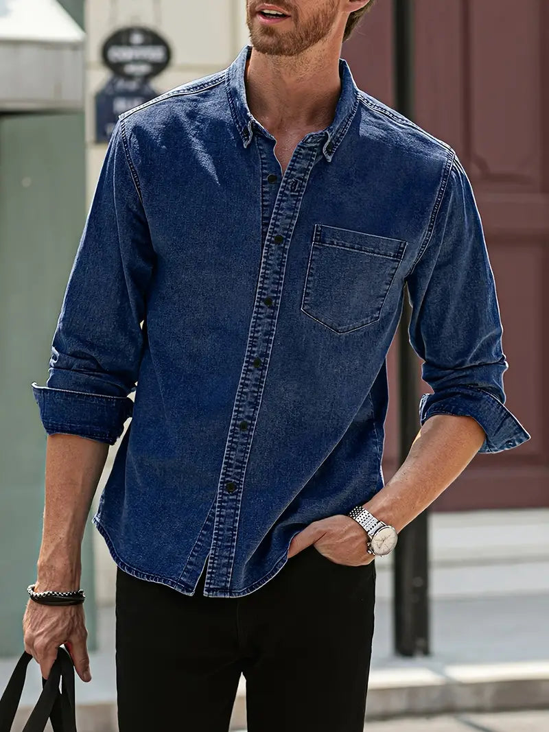 Marius Denim Shirt - Casual Fit