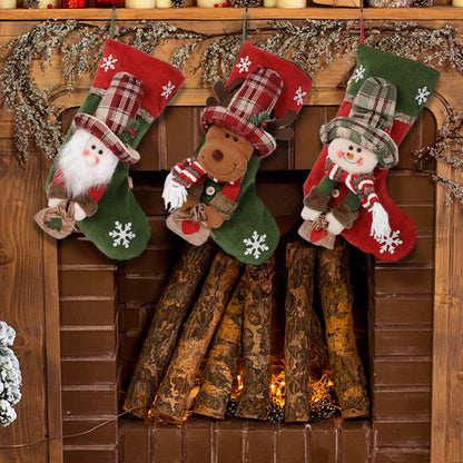 Festive | Christmas Sock Décor – Classic, Cozy & Perfect for Holiday Cheer