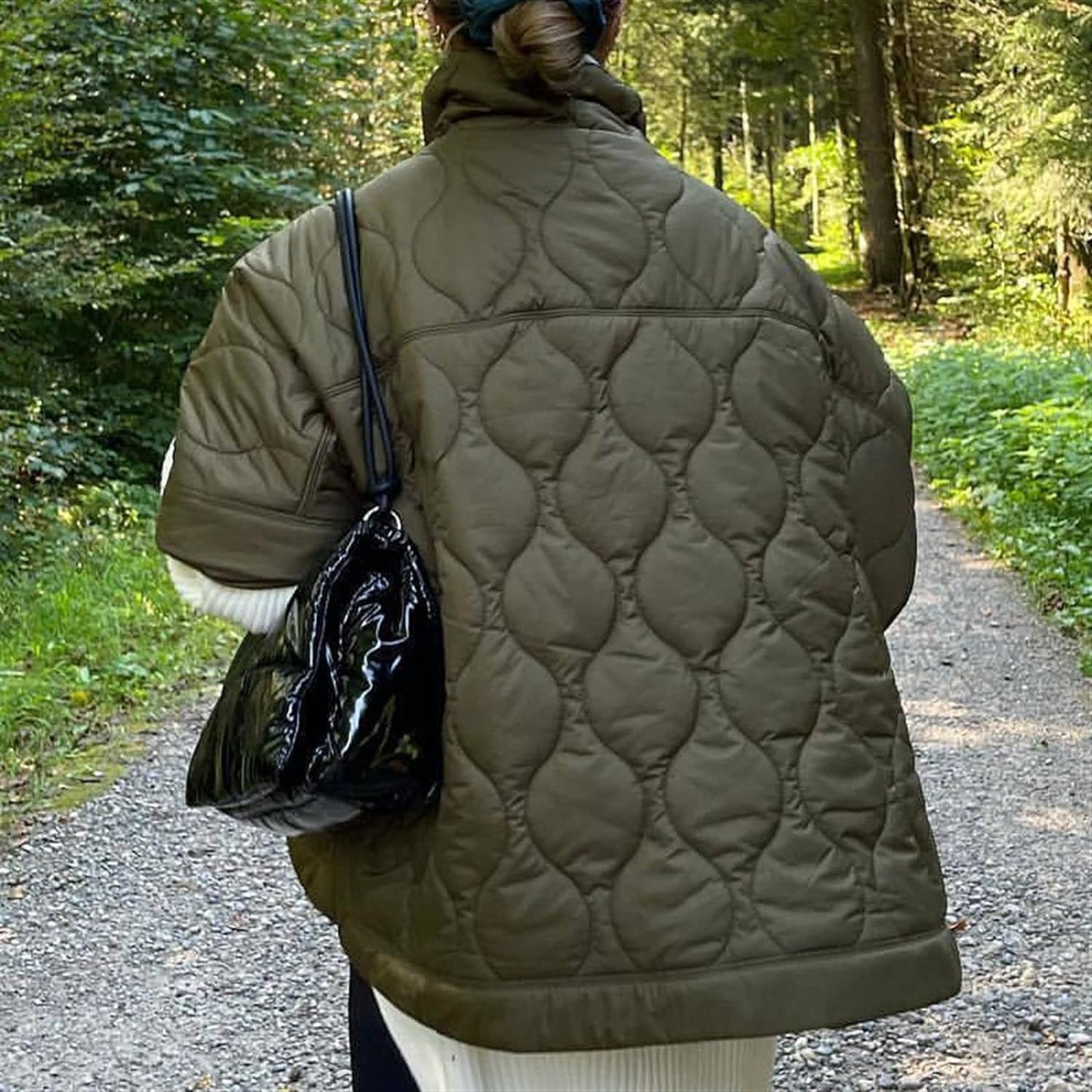 Adalynn | Women's Oversized Quilted Jacket – Elegant & Relaxed Bodywarmer