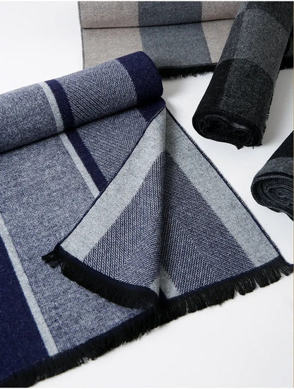 Ezra | Unisex Oversized Cashmere Scarf – Chic & Breathable Everyday Wear