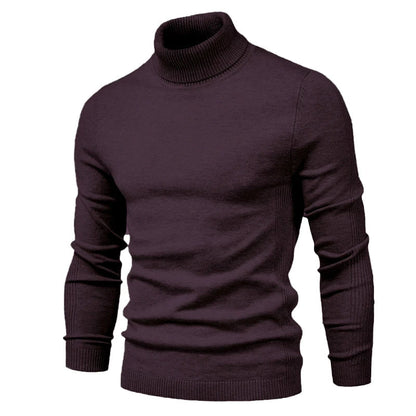 Niklaus | Men's Fitted Turtleneck Sweater – Sleek, Warm & Timeless