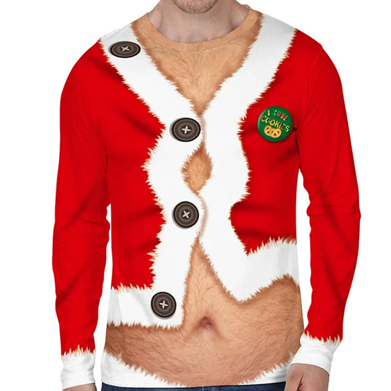 JollyVibes | Men's Fun Christmas Sweater – Festive, Cozy & Holiday-Ready