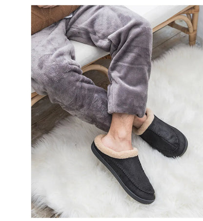 Johan | Men's Slip-On House Slippers – Breathable, Plush & Perfect for Everyday Use