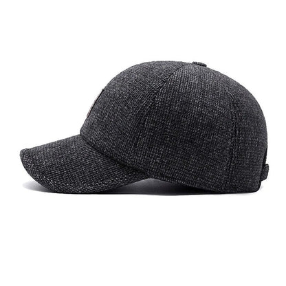 Danny | Men's Winter Cap – Warm & Windproof Hat with Ear Covers