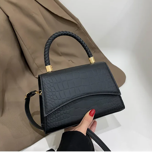 Juniper | Women's Handbag - Versatile & Elegant with Croc Texture