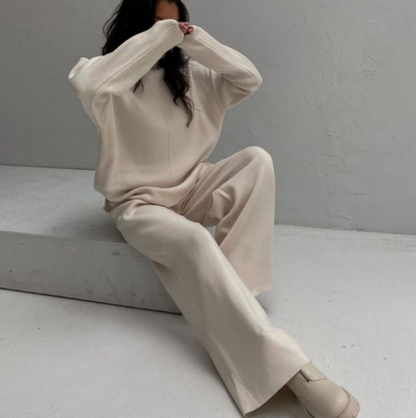 Khalani | Women's Knitted Lounge Set – Cozy, Stylish & Perfect for Relaxing