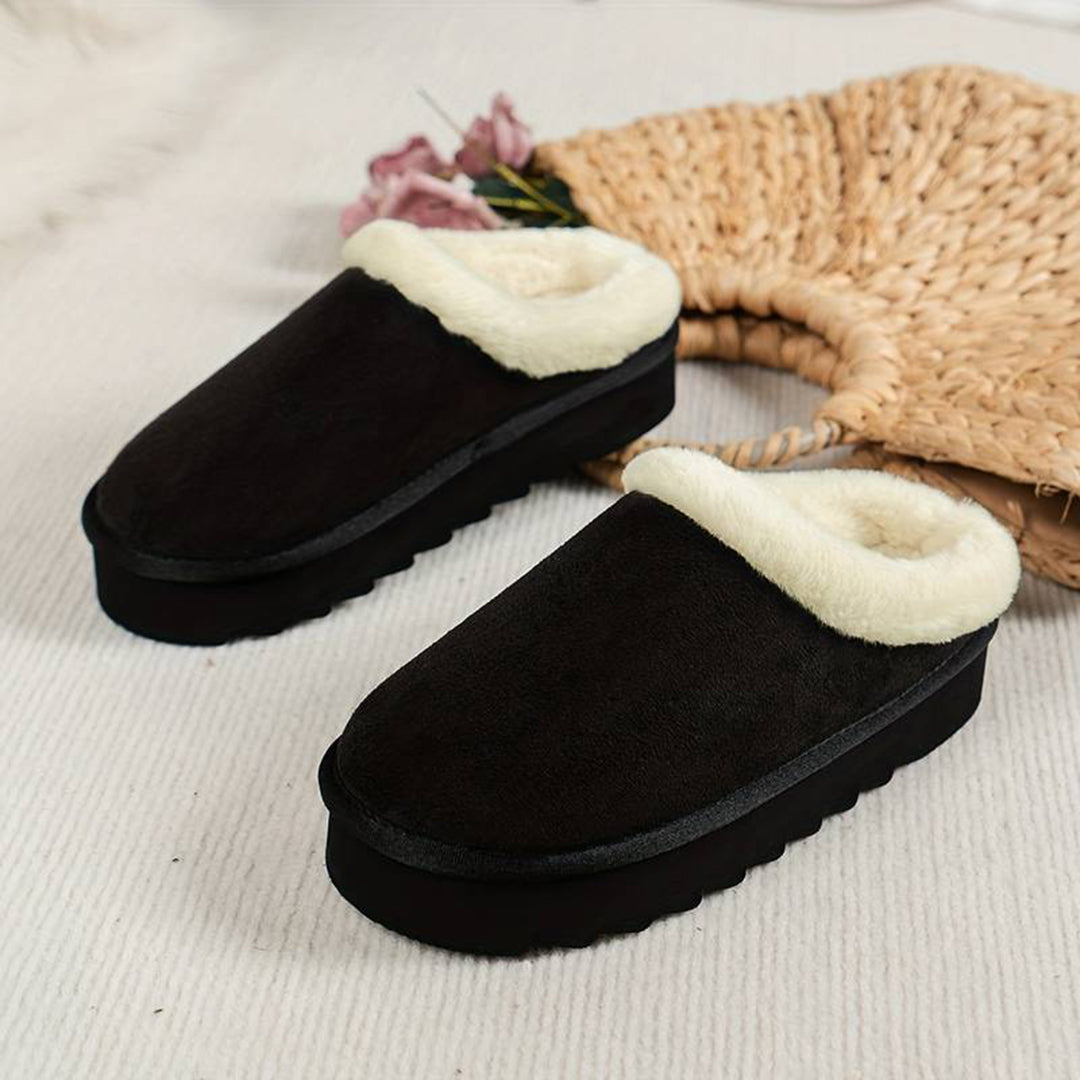 Daphne | Women's Cozy Winter Slippers - Plush Lined Slip-On for Warmth