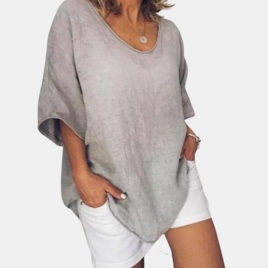 Sky | Women's Relaxed Oversized Tee – Lightweight, Casual & Trendy