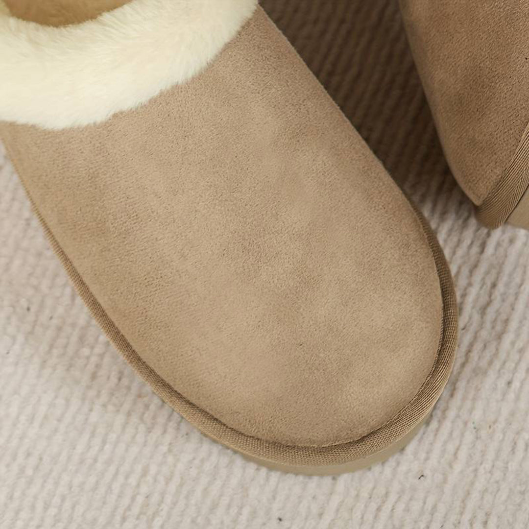 Daphne | Women's Cozy Winter Slippers - Plush Lined Slip-On for Warmth