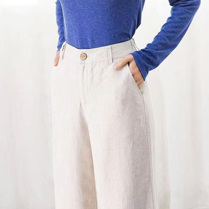 Lorelei | Women's Wide-Leg Linen Pants – Classic, Lightweight & Breathable