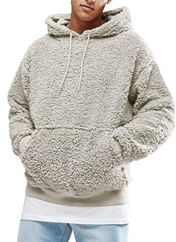 Jaime | Men's Plush Fleece Hoodie Sweater – Ultra-Soft, Warm & Cozy