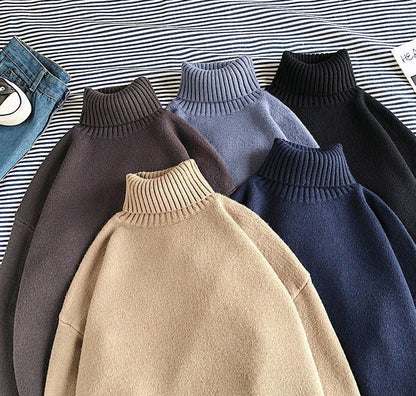 Alec | Men's Classic Turtleneck Sweater – Sleek, Warm & Timelessly Stylish