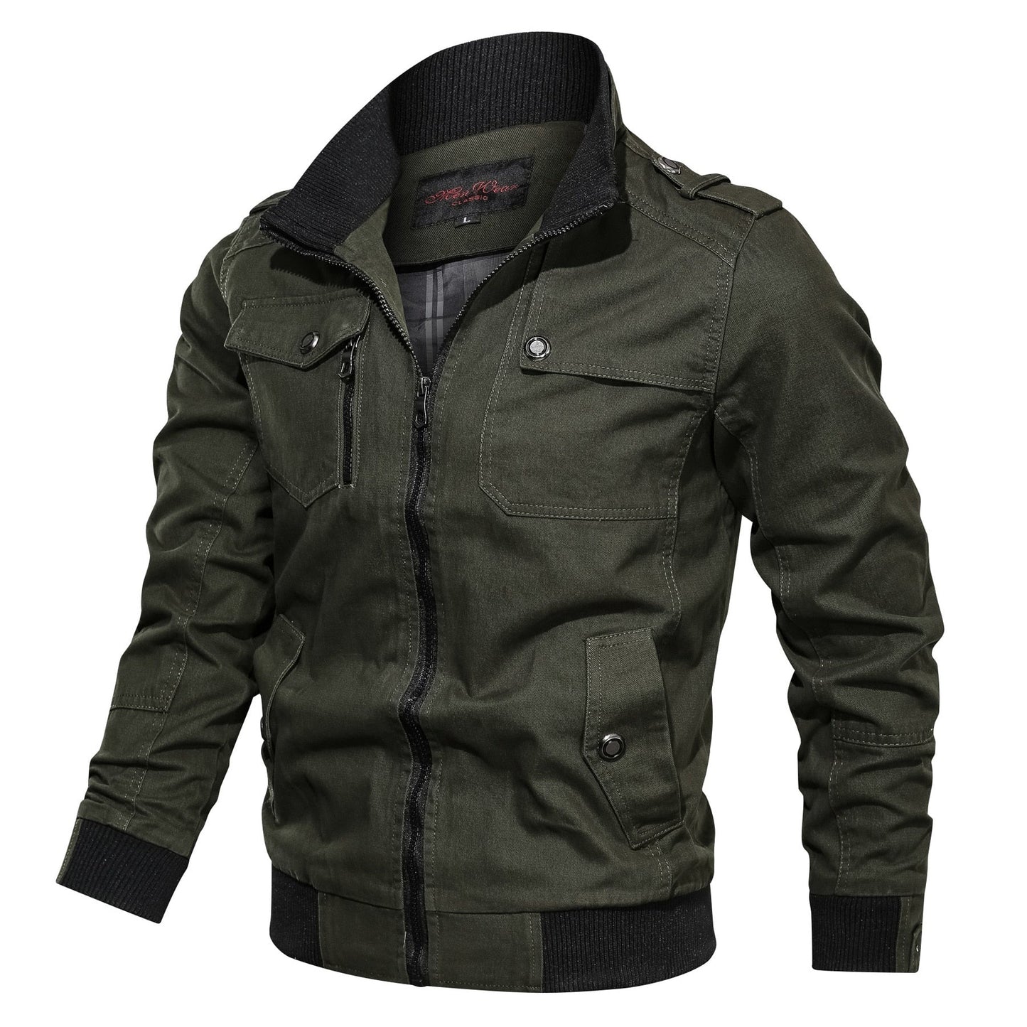 Marquis | Men's Windproof Bomber Jacket – Stylish, Lightweight & Weather-Resistant