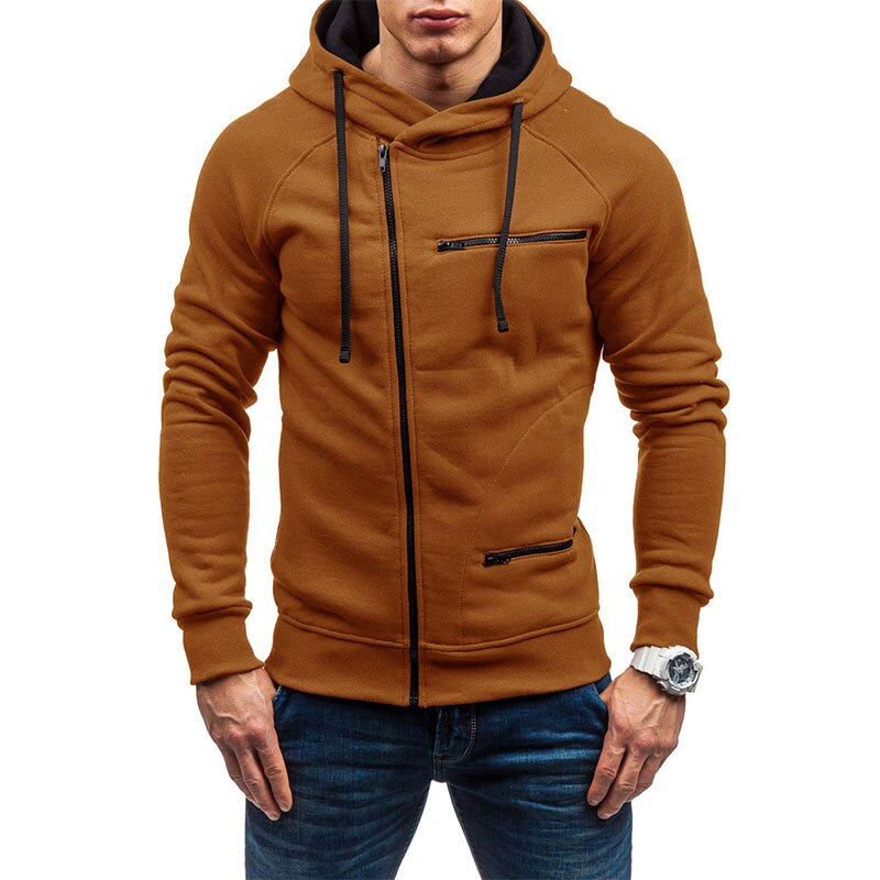 Dexter | Men's Zip-Up Sweater Hoodie – Cozy, Durable & Designed for Comfort