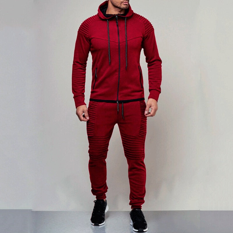 Magnus | Men's Fitted Hoodie & Jogger Set – Lightweight, Breathable & Athletic