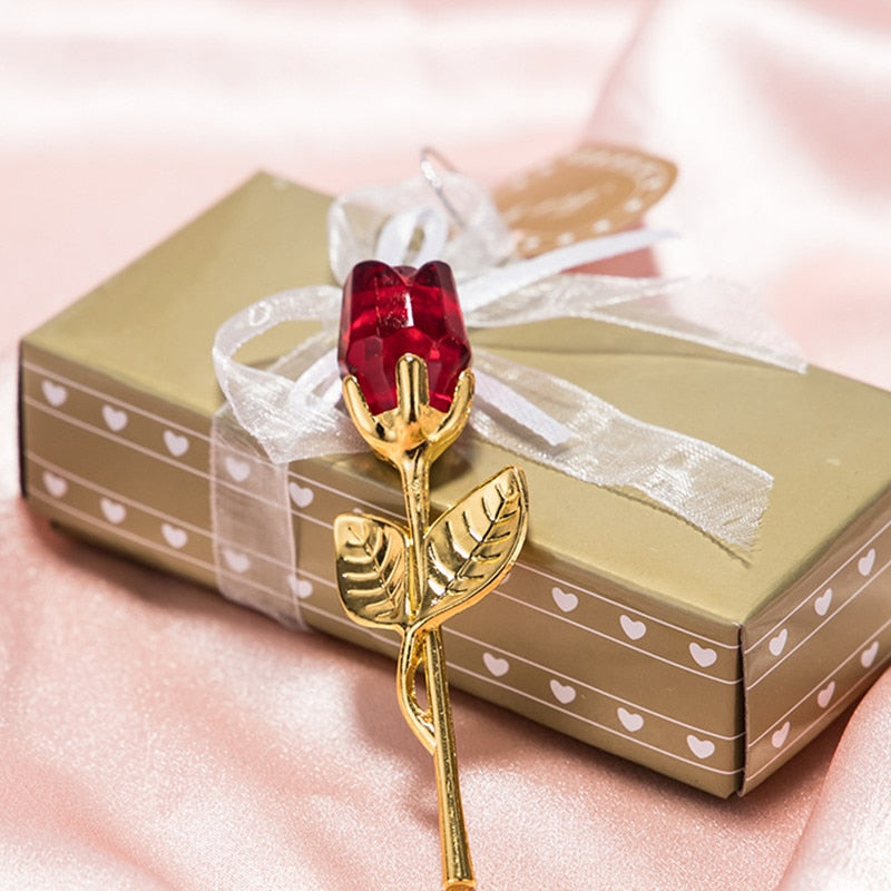 Trinity | Elegant Glass Rose – Timeless Valentine’s Gift with Beautiful Gift Box