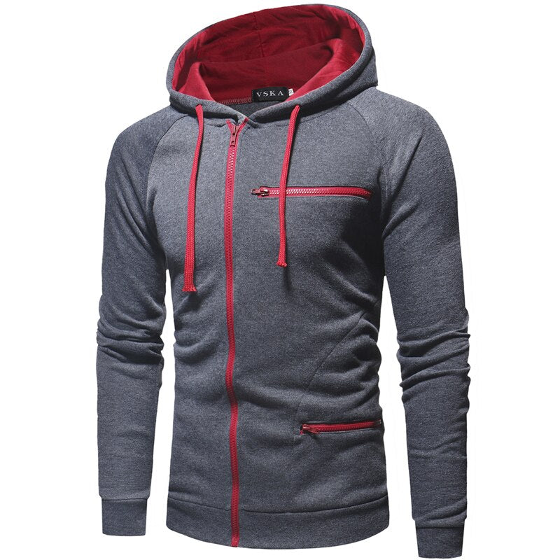 Dexter | Men's Zip-Up Sweater Hoodie – Cozy, Durable & Designed for Comfort