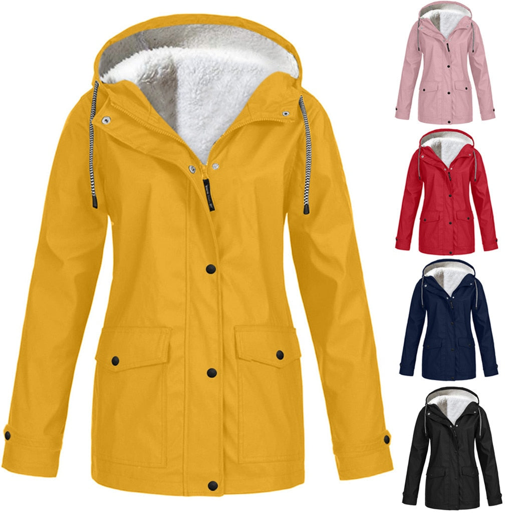 Julieta | Women's Plush-Lined Winter Jacket – Durable, Warm & Weatherproof