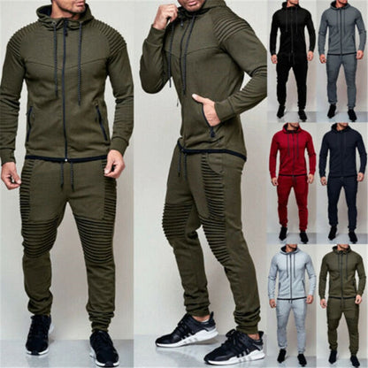 Magnus | Men's Fitted Hoodie & Jogger Set – Lightweight, Breathable & Athletic