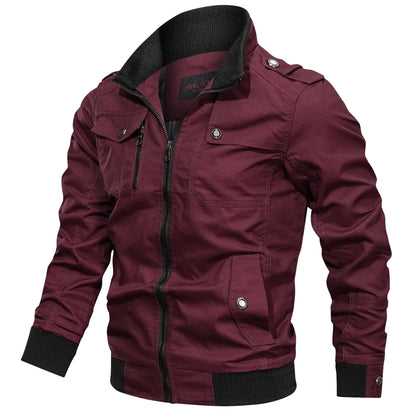 Marquis | Men's Windproof Bomber Jacket – Stylish, Lightweight & Weather-Resistant