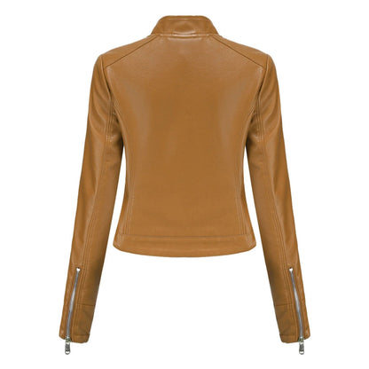 Everly | Women's Fitted Leather Jacket – Sleek & Chic Wardrobe Essential