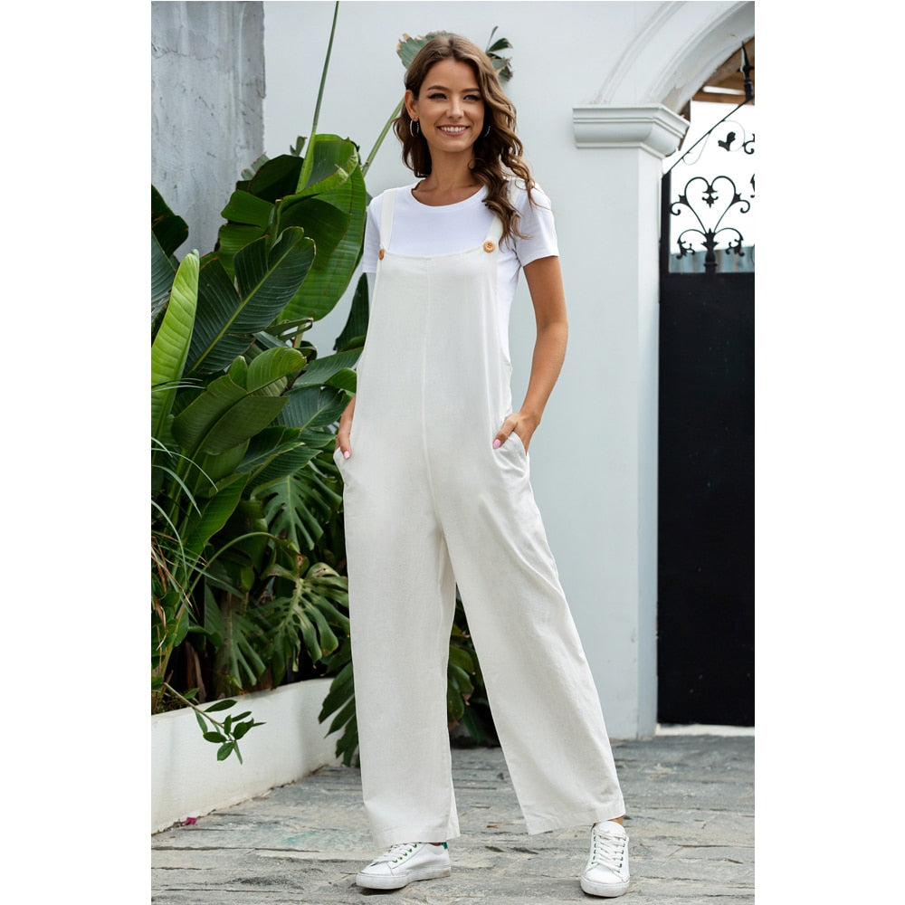 Hayley | Women's Minimalist Jumpsuit – Classic & Feminine One-Piece Style