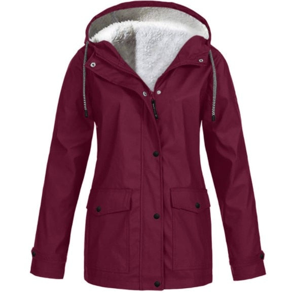 Julieta | Women's Plush-Lined Winter Jacket – Durable, Warm & Weatherproof