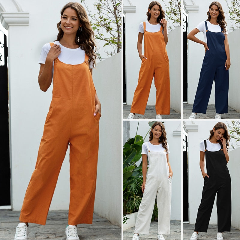 Hayley | Women's Minimalist Jumpsuit – Classic & Feminine One-Piece Style