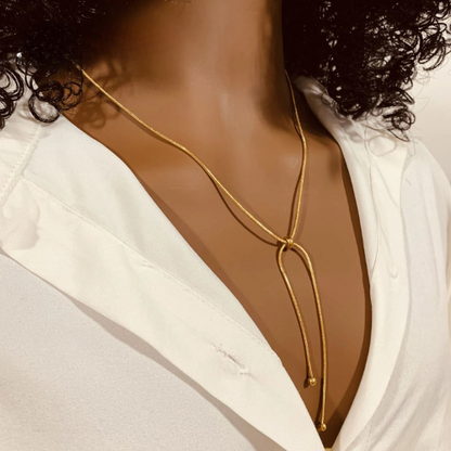 Jenna | Elegant Snake Chain Necklace – High-Quality, Durable & Stylish