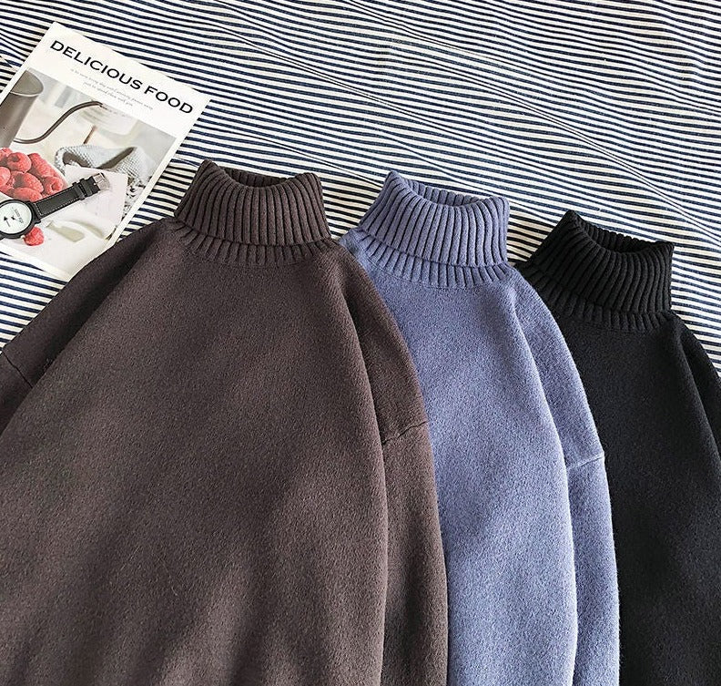 Alec | Men's Classic Turtleneck Sweater – Sleek, Warm & Timelessly Stylish