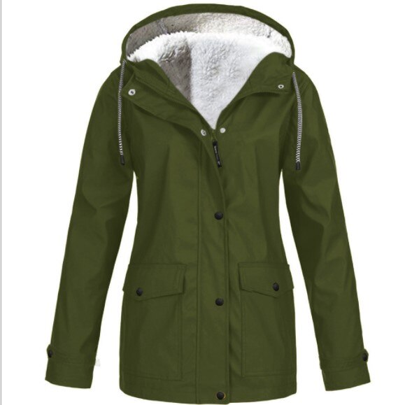 Julieta | Women's Plush-Lined Winter Jacket – Durable, Warm & Weatherproof