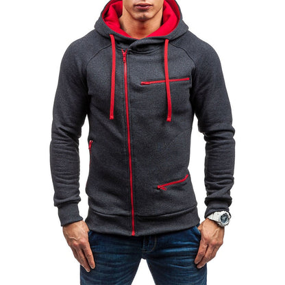 Dexter | Men's Zip-Up Sweater Hoodie – Cozy, Durable & Designed for Comfort