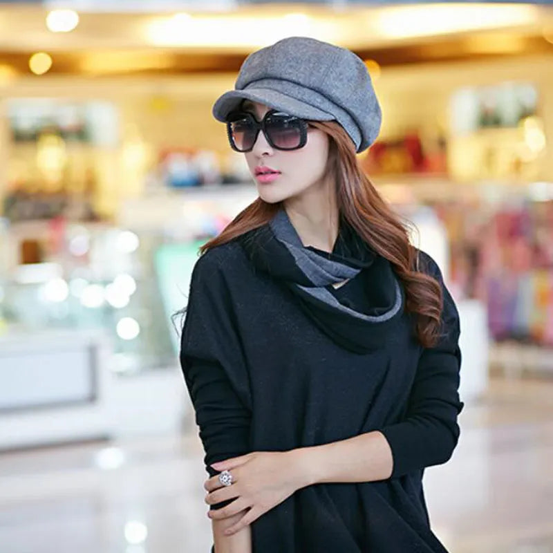 Yasmin | Women's Wool Newsboy Cap – Elegant, Warm & Perfect for Any Season